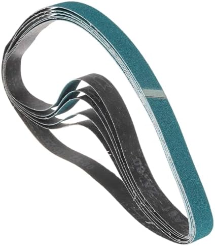 6 Pcs Sanding Belts 2 x 48 Inch 80 Grit Zirconia