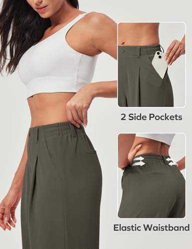Ewedoos Wide Leg Dress Work Pants for Women Business Casual Office Outfits