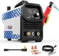 Reboot 60A Plasma Cutter, Large LED Display, 120/240V Synergic IGBT Inverter Cutting Machine, 1/2 Inch Clean Cut, 5/8 Inch Max Cut, Post Flow and 2T/4T, Built-in Air Regulator, for Beginners DIY Use