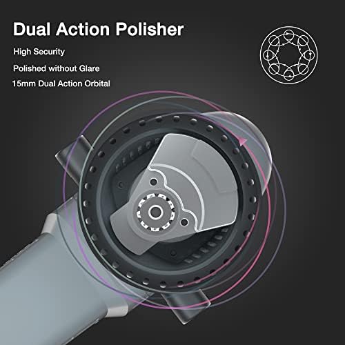 WORKPRO 6" Dual Action Random Orbital Polisher Kit
