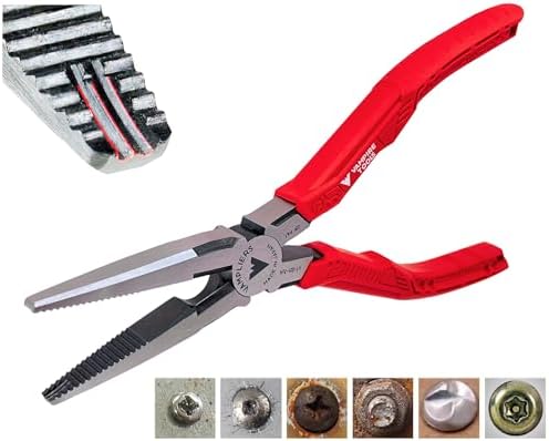 VAMPLIERS 4-PC Stripped Screw Extractor Pliers Set, Made in Japan
