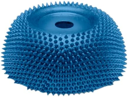 Kutzall Extreme Contour Wheels 2-1⁄2" (63.5mm) Dia. 3⁄8" (9.5mm) Bore, Coarse - Tungsten Carbide Coating. Wood Carving Die Grinder Tool for use with Ingersoll, DeWalt, Bosch Tools CW212X90