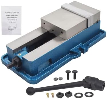 3 Inch Accuracy Mill Vise without Base Heavy Duty Milling Machine Vise Fit for CNC, Milling Machines and Machining Centers