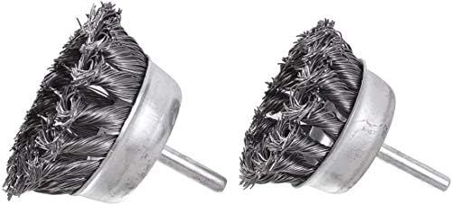 Rocaris 7Pcs Twist Knot Wire Wheel Brush for Drill for Rust Removal