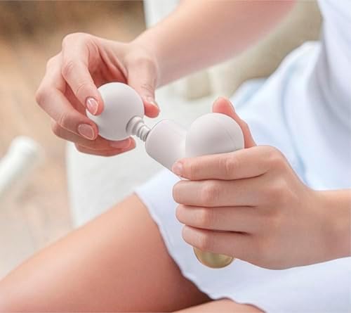 Sharper Image Powerboost Mini Deep Tissue Massage Gun, Powerful & Compact
