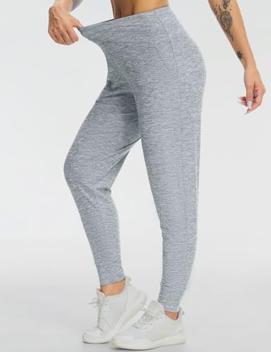 THE GYM PEOPLE Women's Workout Joggers Pants Lightweight Lounge Leggings