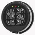 Gun Safe Lock Replacement Black Keypad with Solenoid Lock