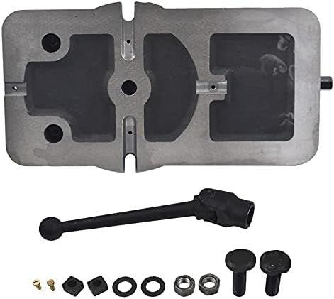 6In x 5.9In CNC Milling Machine Vise Lockdown Bench Vise, Without Base Clamp Vise, High Precision Clamping