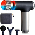 Sharper Image Powerboost Compact Heat & Cold Therapy Percussion Massage Gun