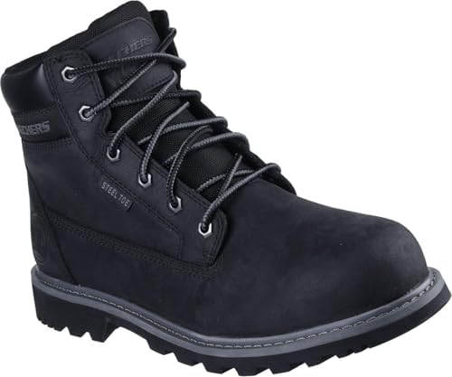 Skechers Men's Longrider 6 Inch Padded Collar Steel Toe