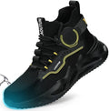 LAoutun Steel Toe Shoes for Men Work Shoes Safety Sneakers Lightweight