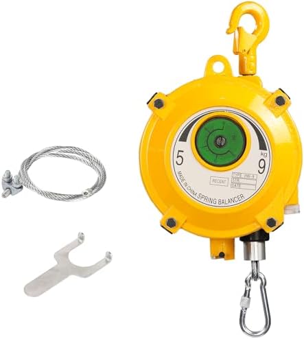Retractable Spring Balancer 5~9kg(11~19lbs) Hanging Tool Spring Balancer Balancer Retractor 1.9m Wire Rope Hanging Holding Equipment