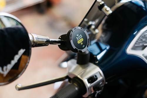Beeline Moto II Mirror & Crossbar Mount, Metal Clamp for 10-16mm Bars