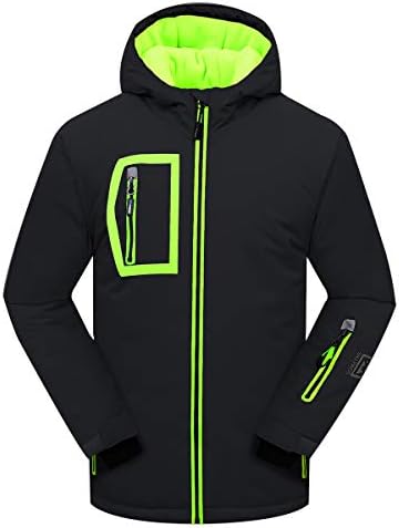 PHIBEE Big Boy's Waterproof Breathable Snowboard Ski Jacket