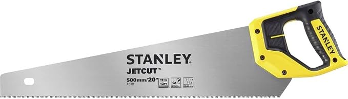Stanley Jet Cut Handsaw 20in Fine 2 15 599