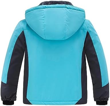 wantdo Girls Winter Ski Coat Fleece Snowboarding Jacket Waterproof 10000mm