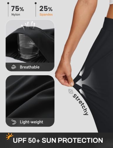 baleaf Womens Business Casual Pants Stretch Travel Pants On Airport with Zipper Pockets Dressy Slacks Golf Work Pull on
