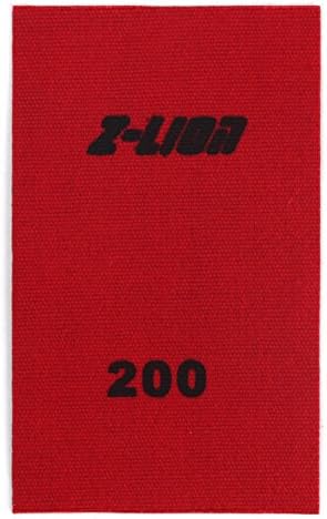 Z-LION Diamond Sandpaper Abrasive Paper Sheets Grit 200 for Sanding Stone Glass Ceramic 2-Pcs