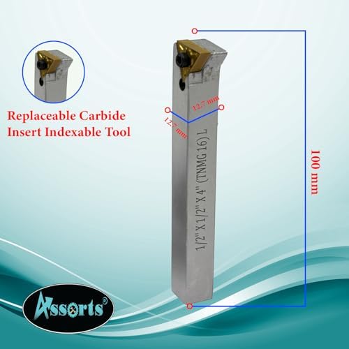 3-Inch Fly Cutter with 75 mm Head Diameter for Milling and Lathe Machines, Indexable Flycutter with Replaceable Carbide Insert for Precision Metalworking Applications and Smooth Cutting Output