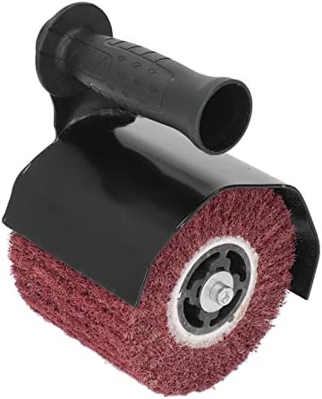 Burnishing Machine Kit Electric Sander Polisher Angle Grinder Attachment for Wood Metal Grinding M10