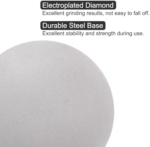 uxcell Diamond Sanding Grinding Disc, 12in (300mm) Grit 320 No Center Hole