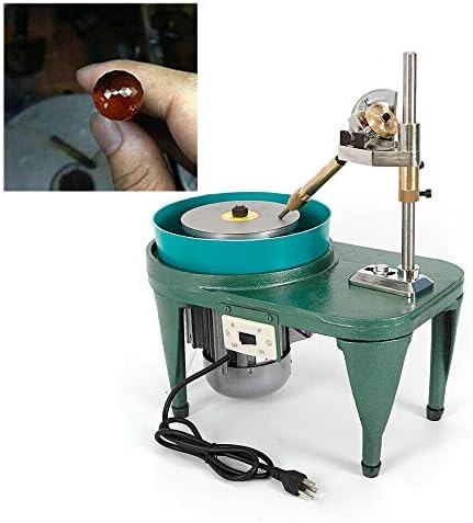 Gem Faceting Machine TBVECHI 110V Jewelry Rock Bench Polishing grinding machine Bench Lathe Polisher Tools