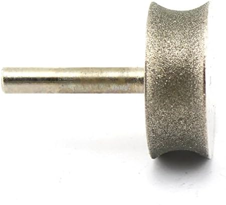 ILOVETOOL Diamond Mounted Point 45mm CONCAVE Cylinder Head Jade Carving Tools