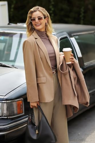 Cicy Bell Womens Casual Blazers Long Sleeve Work Office Suit Jackets Blazer