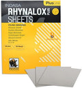 Indasa 50 PCS 9x11 Sandpaper Rhynalox Plusline - 60 Grit Dry Sanding Sheets, Professional-Grade Abrasive for Wood, Metal, Automotive, and Paint Finishing - Durable, Clog-Resistant Sand Paper