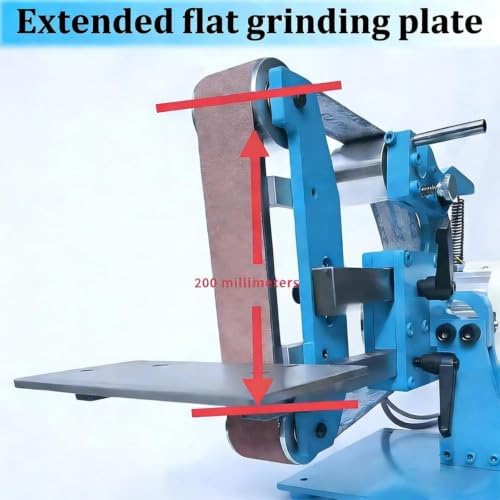 Electric Belt Grinder, Belt Sander Vertical/Horizontal Dual-Use 750W