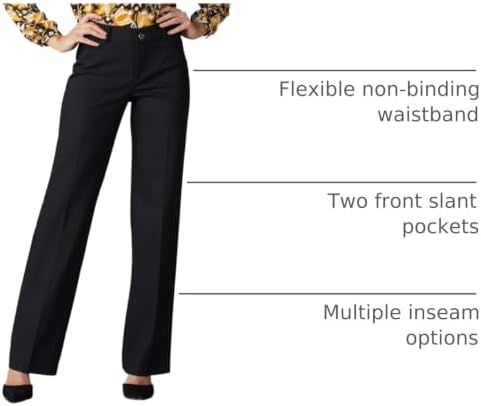 Lee Women's Ultra Lux Comfort with Flex Motion Trouser Pant