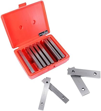 Accusize Precision Parallel Set 1/4 x 6 in 9 Pairs Alloy Steel