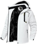 QPNGRP Mens Waterproof Ski Snowboard Jacket Winter Windproof Snow Coat