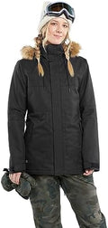 Volcom Women's Fawn Insulated Snowboard Ski Winter Hooded Jacket