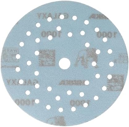 Mirka Galaxy Multifit Sandpaper 5 inch Grit 1000 50 Discs Pack