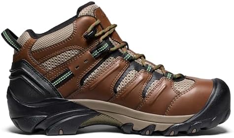 KEEN Utility Men's Lansing Mid Height Steel Toe Waterproof Work Boots
