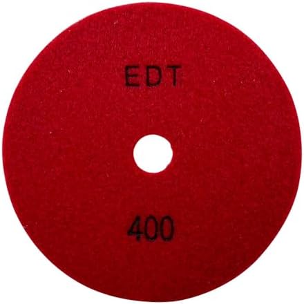 7" Dry Stone & Concrete Polishing Pad, 1.5mm Segment Height, 400 Grit