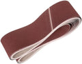 HARFINGTON 6 x 89 Inch Sanding Belts, 10 Pcs 100 Grits Aluminum Oxide