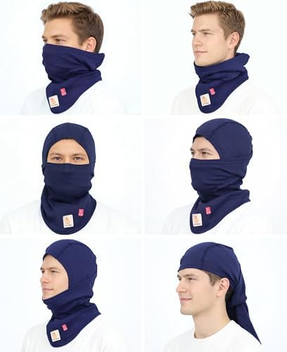 BOCOMAL FR Balaclava with Face Mask 7oz Midweight Arc Rated NFPA2112 CAT2