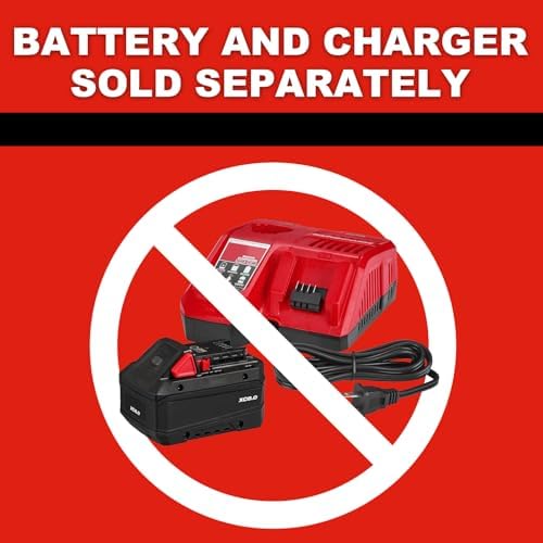 Cordless Tiller Cultivator for Milwaukee M18V Battery, Bare Tool