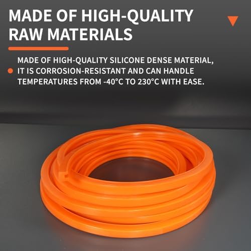 T-Slot Covers For Milling Machines T-slots Tool (10M) (Orange, 7/8" - 22MM)