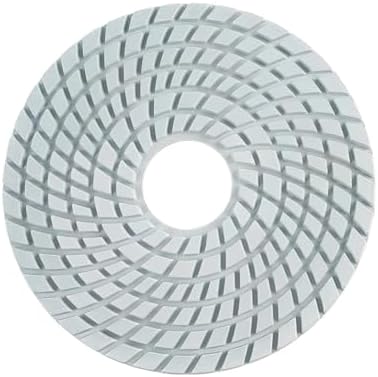Diamond Polishing Pad, 10 inch 250 mm 3000 Grit Sanding Discs for Grinder & Polisher, Hook and Loop Backing Pad for Grinding Buffing Granite Marble Concrete Stone (1 Piece)