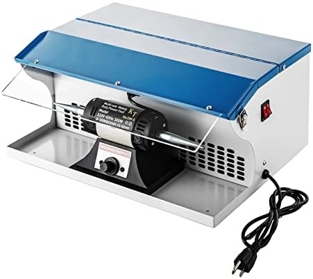 200W Jewelry Polishing Machine Table Top Dust Collector with Light