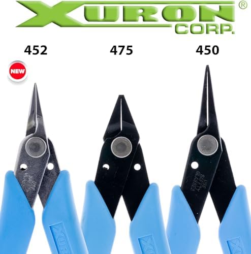 Grounded Pliers - Xuron® Small Tweezer Nose® - Black Handles