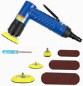 Mini Air Random Orbital Sander, 22000 RPM Pneumatic Polisher with 3 Pads