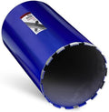 8 Inch Core Drill Bit for Concrete with Rebar - 14" Depth, 1-1/4"-7 UNC, Wet Coring, Upgraded Welded Teeth for Brick, Block, Masonry, Stucco, Alsphalt - Great Core Drill for DIY & Pros