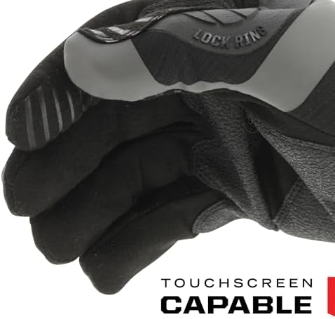 Mechanix Wear M-Pact Touchscreen Work Gloves, XX-Large, Black