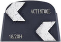Double Arrow Segments Trapezoid Diamond Metal Bond Tooling for Virginia Lavina Grinder (Pack of 3)