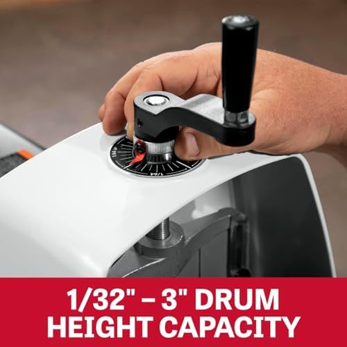 JET 16-Inch Drum Sander w/ Open Stand, 1-1/2 HP, 115V 1Ph (JWDS-1632) + Infeed/Outfeed Tables (723521)