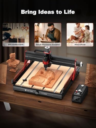 TTC6050 CNC Router Machine, Desktop Engraving Machine 600x500mm